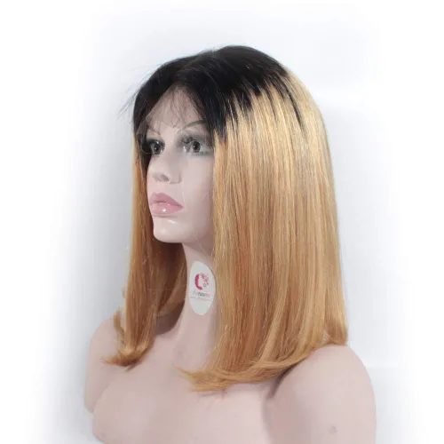 Miniatura 7 de Pelucas de cabello humano rizado rizado de 13 x 4 pulgadas con encaje frontal de oreja a oreja para mujeres, 1B, 8 pulgadas, corto, sin pegamento