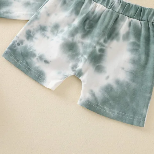 Miniatura 6 de Conjunto de ropa de algodón de verano de 2 piezas para bebés y niños pequeños
