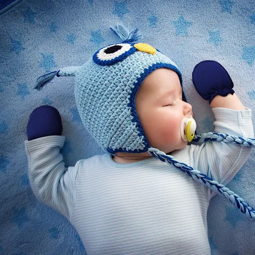 Miniatura 7 de 16 pares de manoplas de algodón para recién nacidos sin arañazos, guantes unisex para recién nacidos para bebés niños y niñas de 0 a 6 meses