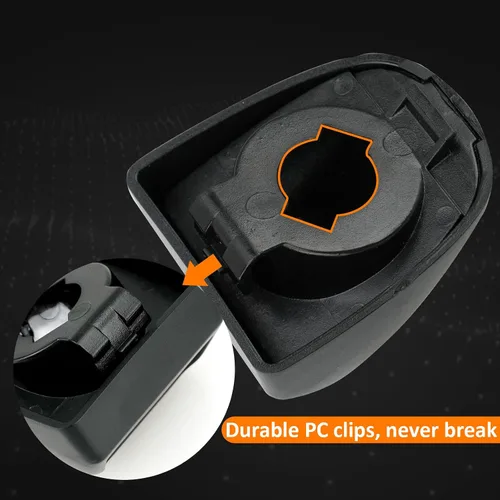 Miniatura 4 de Bestview Luces de Matrícula Lámpara de Placa con Cubierta de Carcasa Negra Bombillas Blancas de 6000K Conjunto de Repuesto para Chevy Silverado GMC