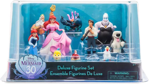 Miniatura 2 de Disney La Sirenita - Juego de figuras de lujo (10 piezas)