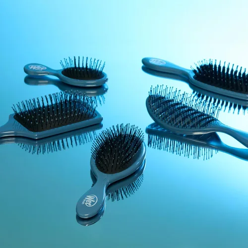 Miniatura 15 de Wet Brush Cepillo desenredante original, color azul elemental, cerdas IntelliFlex ultrasuaves, cerdas desenredantes que se deslizan a través