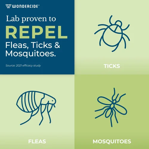 Miniatura 3 de Wondercide - Repelente contra pulgas y garrapatas para perros - Repelente de pulgas, garrapatas y mosquitos, prevención para perros con aceites