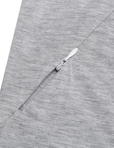Miniatura 5 de Ekouaer - Vestido 3 en 1 para maternidad, trabajo de parto y lactancia prenda para hospital, para dormir y amamantar.
