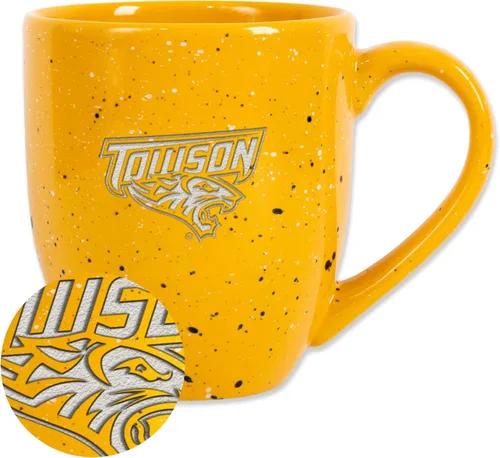 Miniatura 358 de Rico Industries NCAA Virginia Tech Hokies Maroon - Taza de café de cerámica grabada con láser, color del equipo, 16 onzas