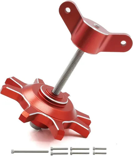 Herramienta de neumáticos de coche RC 1.9 2.2 pulgadas Beadlock Hub Herramienta de montaje/extracción de neumáticos para Traxxas TRX4 TRX6 Axial Rojo