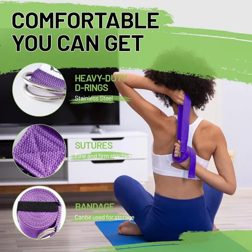 Miniatura 4 de Juego de anillos de pilates de 15 piezas con pesas ajustables para muñeca, pelota de yoga, banda de resistencia figura 8, cinta métrica, bandas