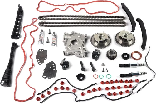 Miniatura 30 de Kit de cadena de distribución del motor w/VVT para Discovery Sport 2015-2018 1999CC 122Cu para Evoque 2.0L 2012-2017 Reemplazar #