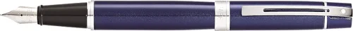 Miniatura 29 de Sheaffer 300 - Bolígrafo de punta redonda con detalles en cromo y tono dorado Ribete cromado/dorado