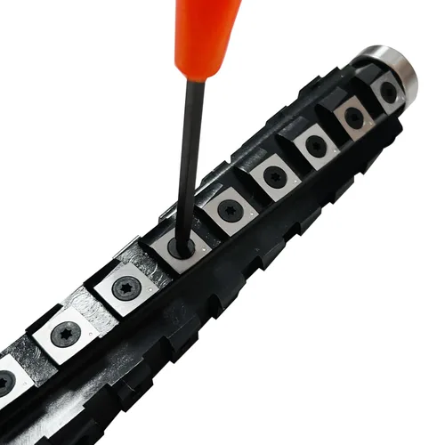 Miniatura 4 de FOXBC Cabezal de corte helicoidal en espiral de 13 pulgadas para cepilladora DeWalt DW735 DW735X