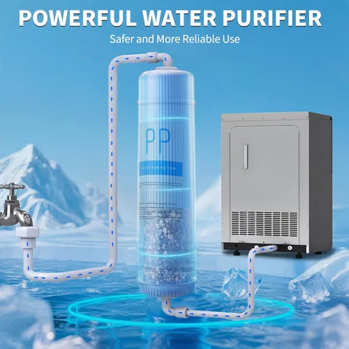 Miniatura 5 de YITAHOME Máquina para hacer hielo de 100 libras, máquina de hielo comercial bajo encimera, certificado ETL y DOE, grandes máquinas de hielo