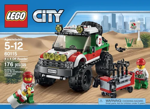 Miniatura 2 de Todo terreno LEGO City 4 x 4 60115