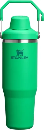 Miniatura 9 de Stanley IceFlow 2.0 - Vaso de flujo rápido con asa, 30 onzas, tapa de boquilla angular con rosca, botella de agua a prueba de fugas, acero Frost