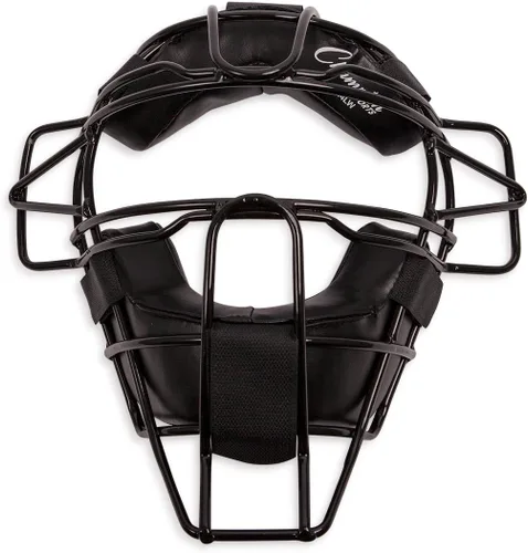 Miniatura 3 de Champion Sports Máscara facial de Umpire & Catcher, tallas para adultos y jóvenes, protección facial de béisbol profesional, ajustable, cómoda