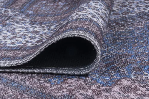 Miniatura 66 de GLN Rugs Traditional Collection - Alfombra de felpilla lavable a máquina, tradicional lavable, antideslizante, alfombra de felpilla de pelo corto