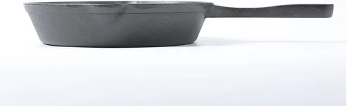 Miniatura 5 de HAWOK Sartén de hierro fundido, Dia.6 Inch Round Pan, Servidor de hierro fundido, Sartén, Pre-sazonado Black01