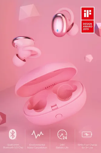 Miniatura 2 de 1MORE Elegantes auriculares intrauditivos inalámbricos – Bluetooth – 6.5 horas de batería – Carga rápida de 15 minutos para 3 horas de uso – Funda