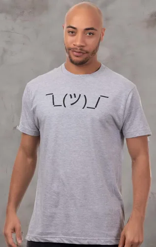 Miniatura 7 de _ _ Camiseta estampada sarcástica con meme Shruggie para hombres y mujeres