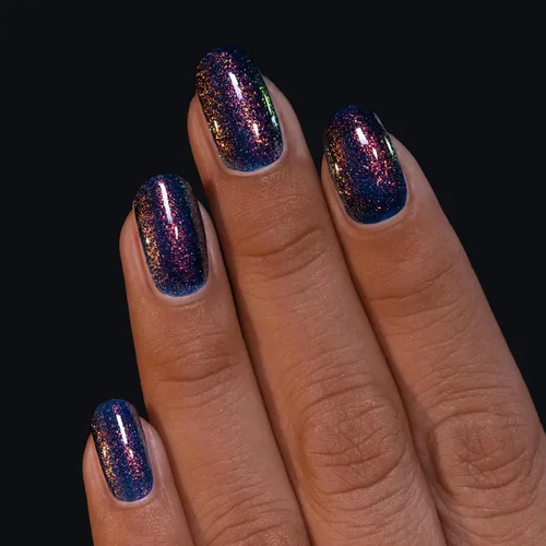 Miniatura 5 de ILNP Comet - Esmalte de uñas Cosmic Blue Shimmer