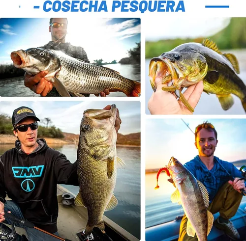 Miniatura 2 de PLUSINNO 353/404 piezas de señuelos de pesca, caja de aparejos de pesca mejorada con aparejos incluidos, crankbaits, anzuelos, pesos, otros