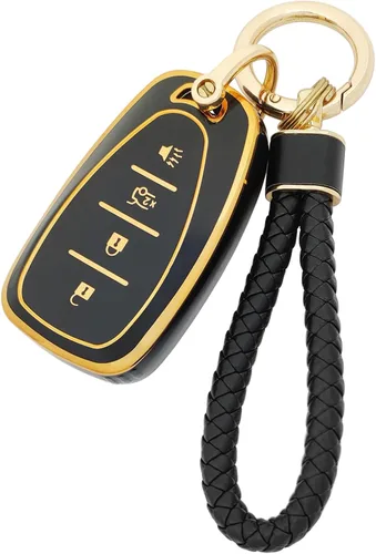 Miniatura 47 de Funda para Llavero de Coche Llavero Funda de Llave de TPU Suave Carcasa de Protección Portallaves Accesorios