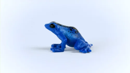 Miniatura 4 de Schleich Wild Life - Juguetes de selva tropical de animales salvajes para niños, juguete de rana de dardos venenosos, azul, edades 3+