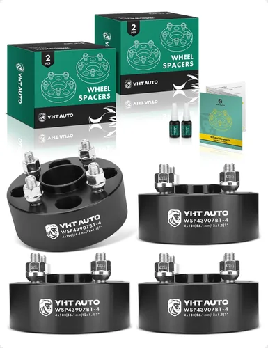 Miniatura 14 de YHTAUTO Espaciadores de rueda centrados de buje de 4 x 100 de 0.78 pulgadas compatibles con modelos Honda, Acura, Kia, Mini, Mitsubishi