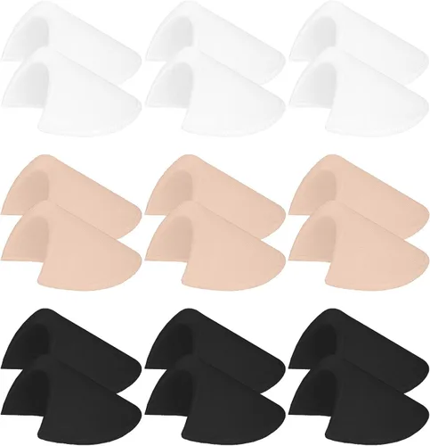 Miniatura 9 de Almohadillas de hombro de 1/2 pulgadas, 12 pares, almohadillas de hombro cosidas, almohadillas de espuma de esponja suave para hombres y mujeres