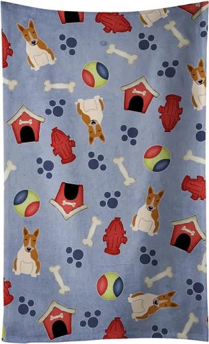 Miniatura 34 de Caroline's Treasures BB2654KTWL Dog House Collection Airedale - Toalla de cocina para invitados, toalla de baño decorativa para cara, té, paño