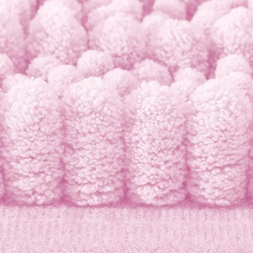 Miniatura 75 de Smiry Alfombras de Baño 24x16 pulgadas, Alfombras de Baño de Chenilla Extra Suaves y Absorbentes, Respaldo de Goma Antideslizante, Lavable a Máquina