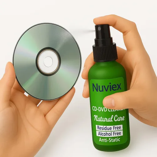 Miniatura 4 de Kit de limpieza de CD y DVD, solución de limpieza avanzada con juego de guantes de microfibra de primera calidad, seguro para CD, DVD, Blu-ray