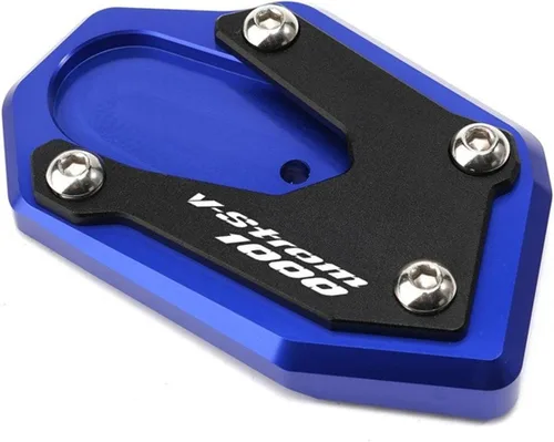 Miniatura 9 de Para Suzuki para V-Strom 1000 2014-2019 para Vstrom 1000XT para V-Strom 1050 Xt 2020 2021 2022 placa de soporte de pie soporte lateral placa de 1000