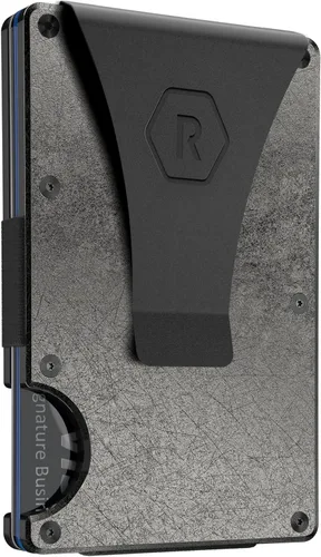 Miniatura 29 de Ridge - Cartera para hombre – Cartera compacta minimalista delgada y portatarjetas, billetera con bolsillo frontal protegido RFID para hombres