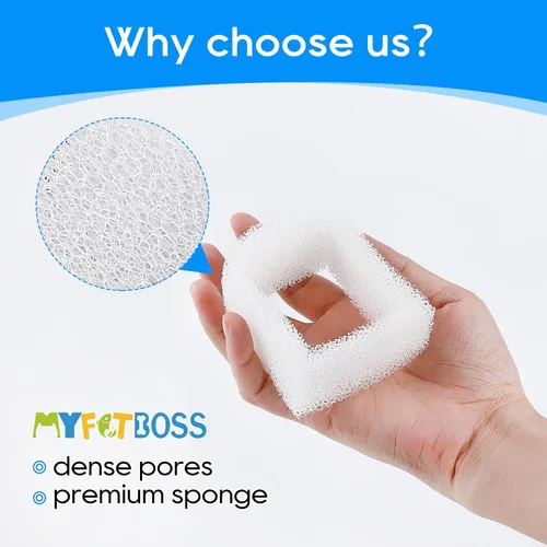 Miniatura 4 de Filtro de fuente de agua para gatos compatible con fuente de agua Petsafe, para filtros de fuente de mascotas Drinkwell, filtros de espuma