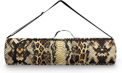 Miniatura 35 de Bolsa para esterilla de yoga para mujeres y hombres, con cremallera completa, bolsa de transporte para esterilla de yoga para clase de entrenamiento