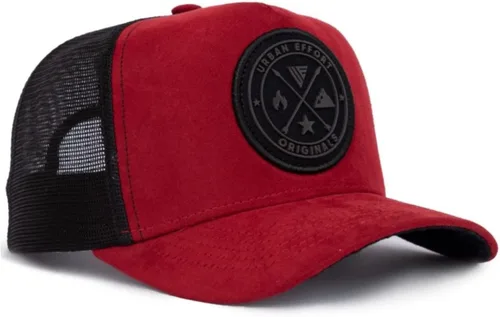 Miniatura 68 de Urban Effort Gorra trasera de malla, para hombres y mujeres, gorra de béisbol de 5 paneles, gran cierre a presión para caza y senderismo