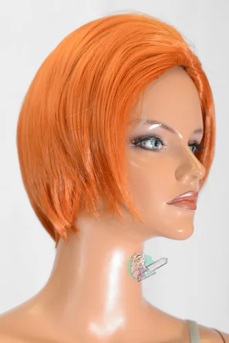 Miniatura 5 de EpicCosplay® Atlas Otoño Naranja Multiparte Peluca Corta (30AO)