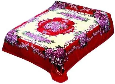 SOLARON Manta coreana súper gruesa y pesada, ultra sedosa, suave, de visón, resistente, reversible, colcha de cama tamaño King o Queen (King, 60 60
