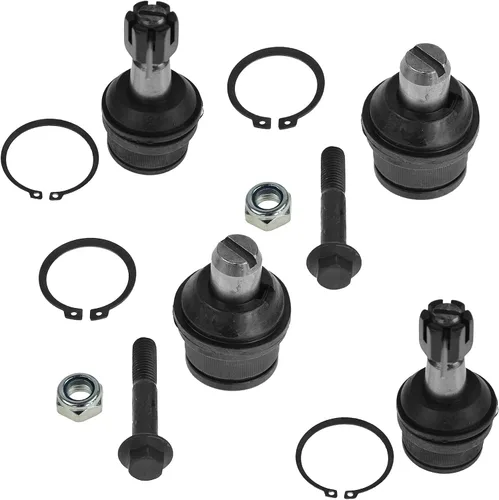 Miniatura 121 de TRQ Juego de juntas esféricas delanteras superior e inferior para lado del conductor y del pasajero Compatible con Acura TL 2009-2014 Acura TSX