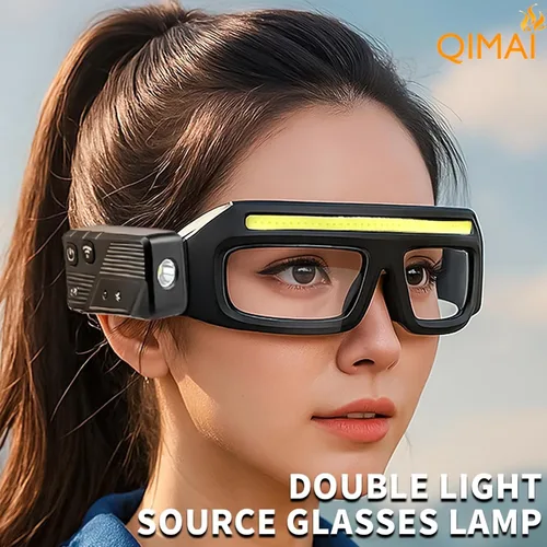 Miniatura 4 de Lentes LED recargables para faros delanteros con sensor de movimiento y control táctil, 5 modos de iluminación USB C para correr, acampar, pescar