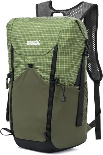 Miniatura 10 de Mochila de senderismo para mujeres y hombres, 20L ligera, plegable, resistente al agua, plegable, pequeña mochila de senderismo, mochilas para Negro