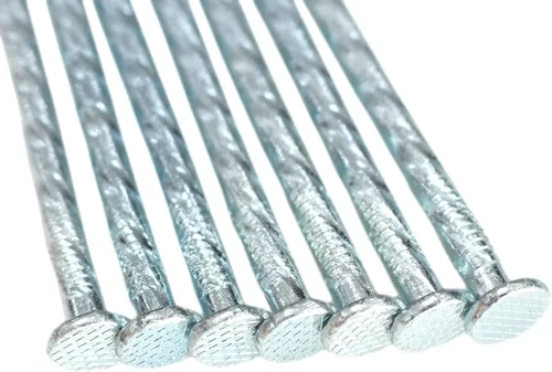 Miniatura 4 de Estacas de paisaje de 6 pulgadas en espiral galvanizado para barrera de malezas, carpintería, tienda de campaña (50)