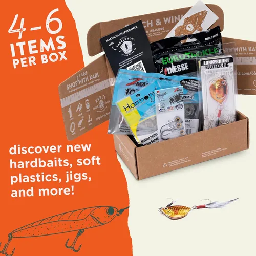 Miniatura 3 de Catch Co Mystery Tackle Box Inshore Saltwater Fishing Kit Redfish Striped Bass Snook Speckled Trout Flounder