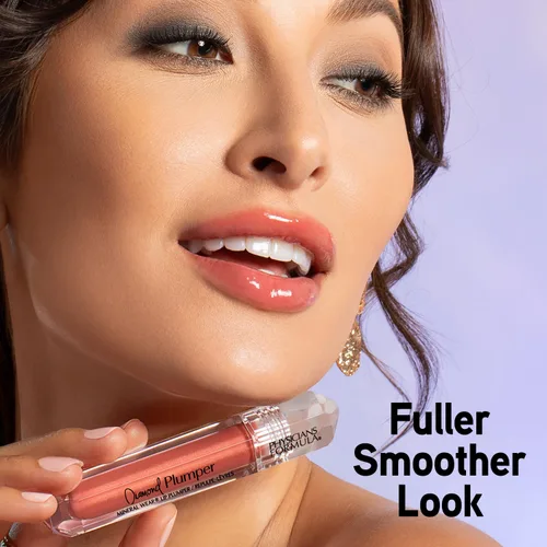 Miniatura 3 de Physicians Formula Brillo Voluminizador de Labios Mineral Wear Diamond, Dermatólogo Testado, Corte de Almohadilla en Champán Corte Cojín Champagne
