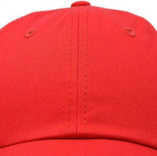 Miniatura 14 de DALIX Gorra plana de algodón, color marrón, náutico, rosa, rojo o blanco, para niños o jóvenes