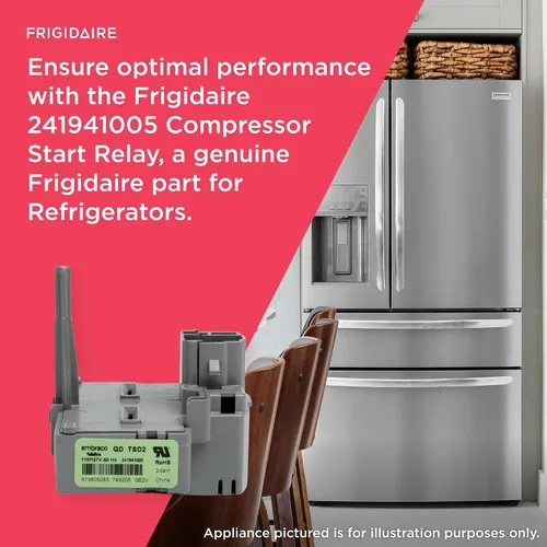 Miniatura 4 de Frigidaire 241941005 Relé de arranque del compresor para refrigeradores