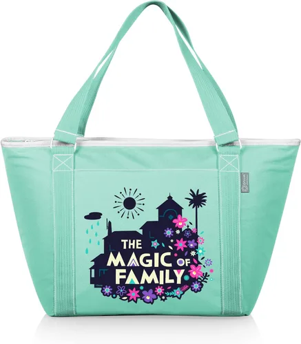 PICNIC TIME Disney Encanto Familia Topanga Tote Cooler Bag Disney Encanto Magia de la Familia - Verde azulado