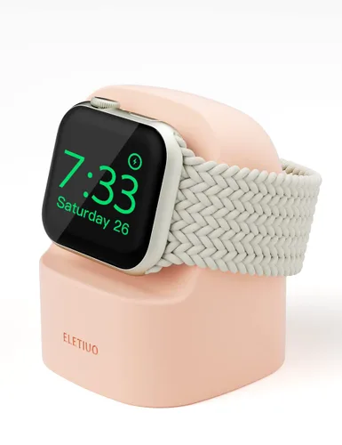 Miniatura 11 de ELETIUO Soporte Cargador Compatible con Apple Watch Series 49/46/45/44/42/41/40/38mm iWatch Ultra2/Ultra/10/9/8/SE2/7/6/SE/5/4/3/2/1, Estación