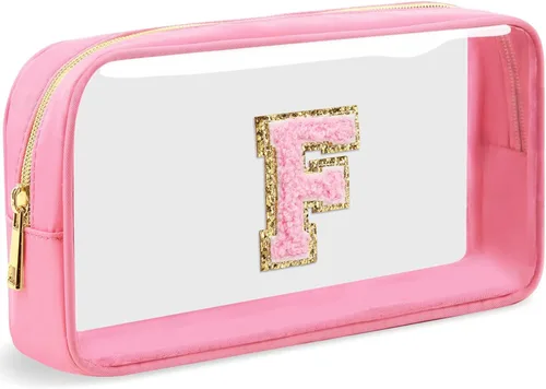 Miniatura 86 de Bolsa de Maquillaje Transparente Pequeña Bolsa de Cosméticos Bolsa de Viaje de Artículos de Aseo Bolsa Transparente con Cremallera Bolso Organizador