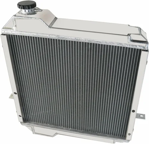 Miniatura 9 de 234876A1 234876A2 Radiador para retroexcavadora de caja 570 580L 580SSL 590SL 4300 P85, radiadores de enfriamiento de aluminio completo
